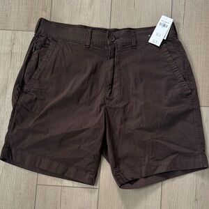 Abercrombie & Fitch men’s brown classic fit shorts size 32 NWT